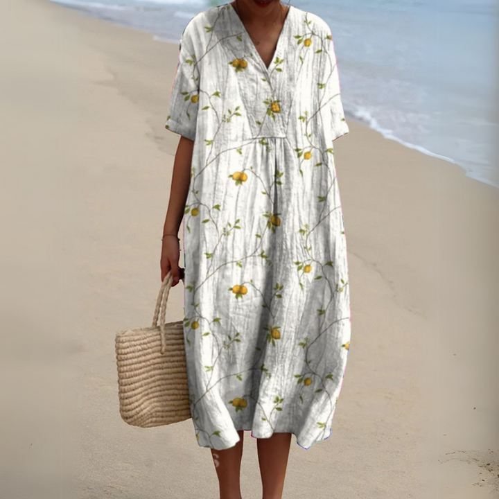 ROSALIE | ELEGANT FLORAL DRESS