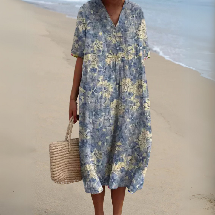 ROSALIE | ELEGANT FLORAL DRESS