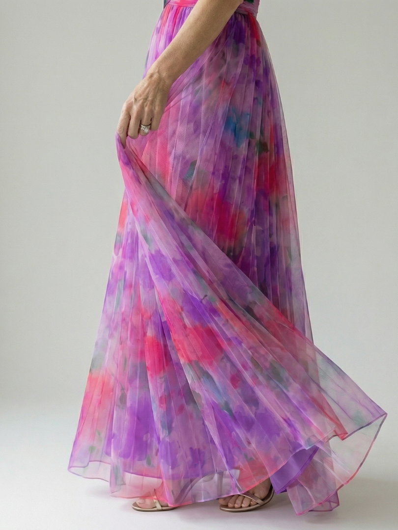 Valencia Sunset Maxi Dress