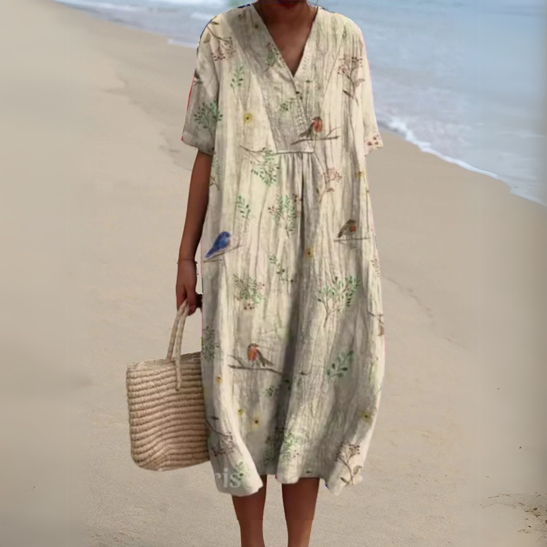 ROSALIE | ELEGANT FLORAL DRESS