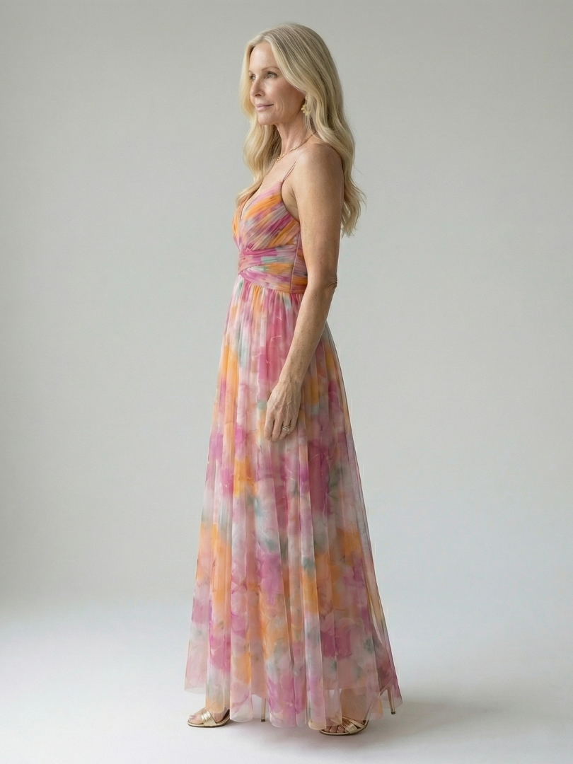 Valencia Sunset Maxi Dress