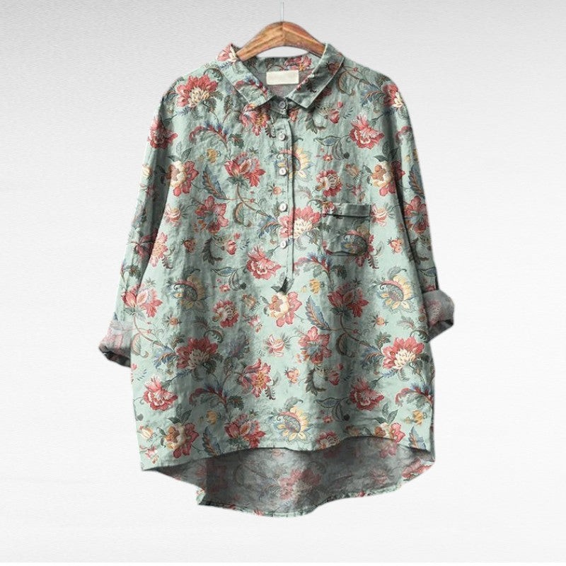 Claire™ Summer Blouse – Effortless Elegance, Lightness You Can Feel