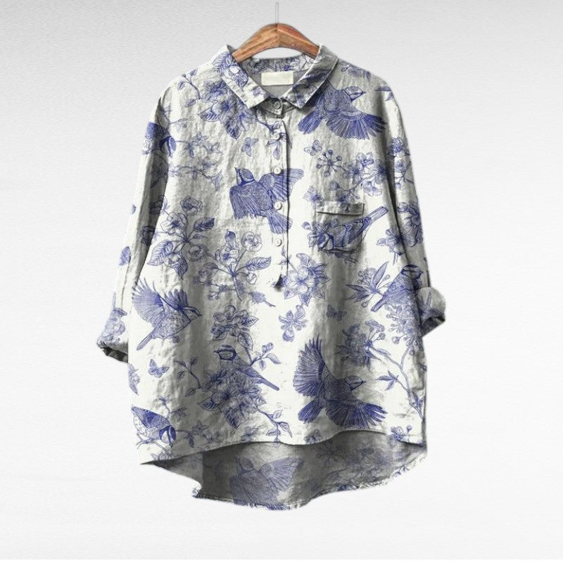 Claire™ Summer Blouse – Effortless Elegance, Lightness You Can Feel
