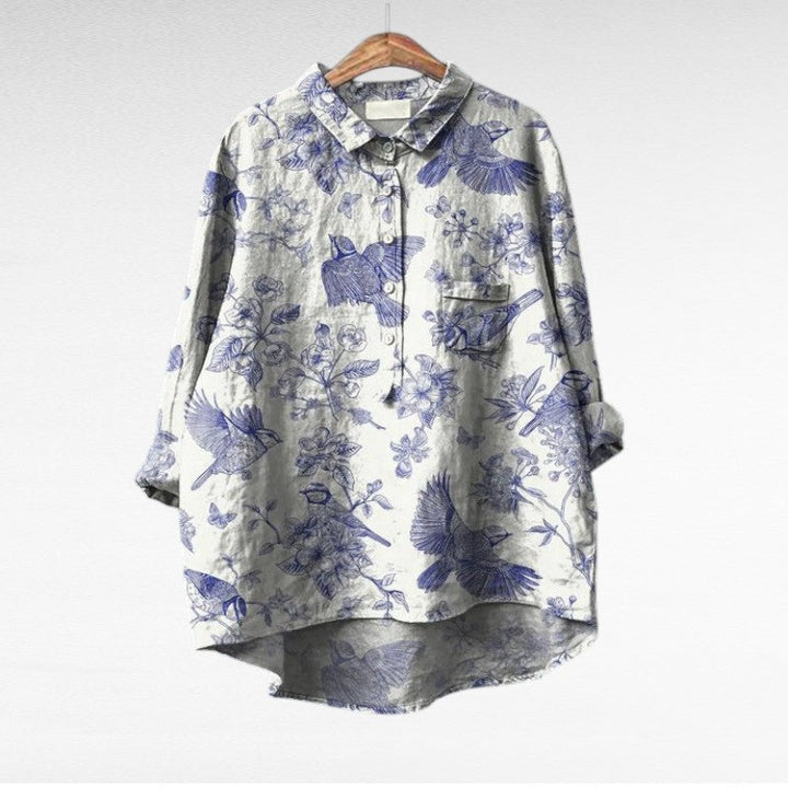 Claire™ Summer Blouse – Effortless Elegance, Lightness You Can Feel