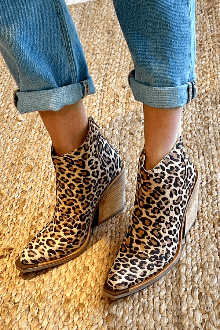  TARA | LEOPARD BLOCK HEEL BOOTS