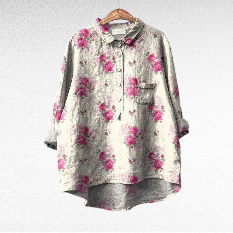 Claire™ Summer Blouse – Effortless Elegance, Lightness You Can Feel