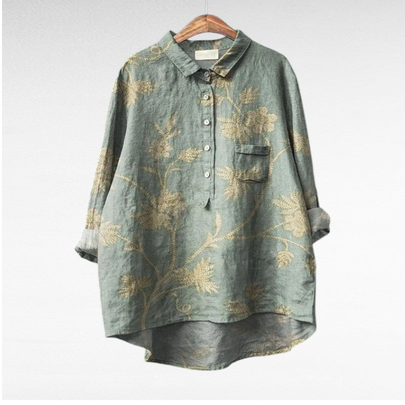 Claire™ Summer Blouse – Effortless Elegance, Lightness You Can Feel
