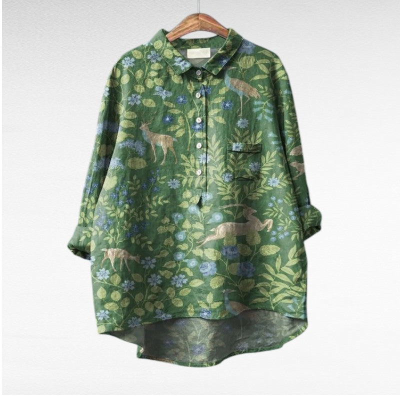 Claire™ Summer Blouse – Effortless Elegance, Lightness You Can Feel