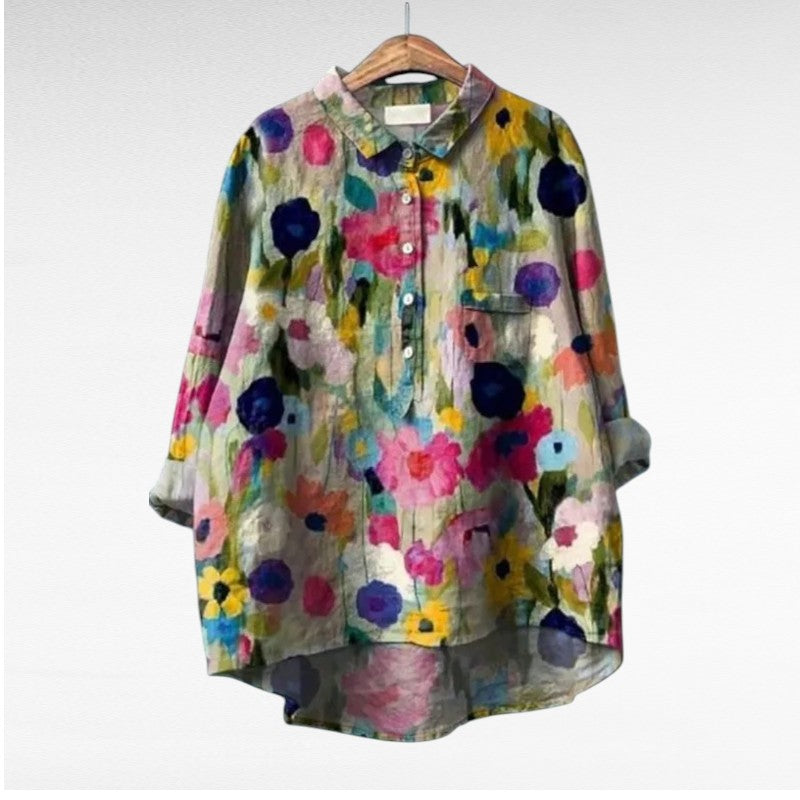Claire™ Summer Blouse – Effortless Elegance, Lightness You Can Feel
