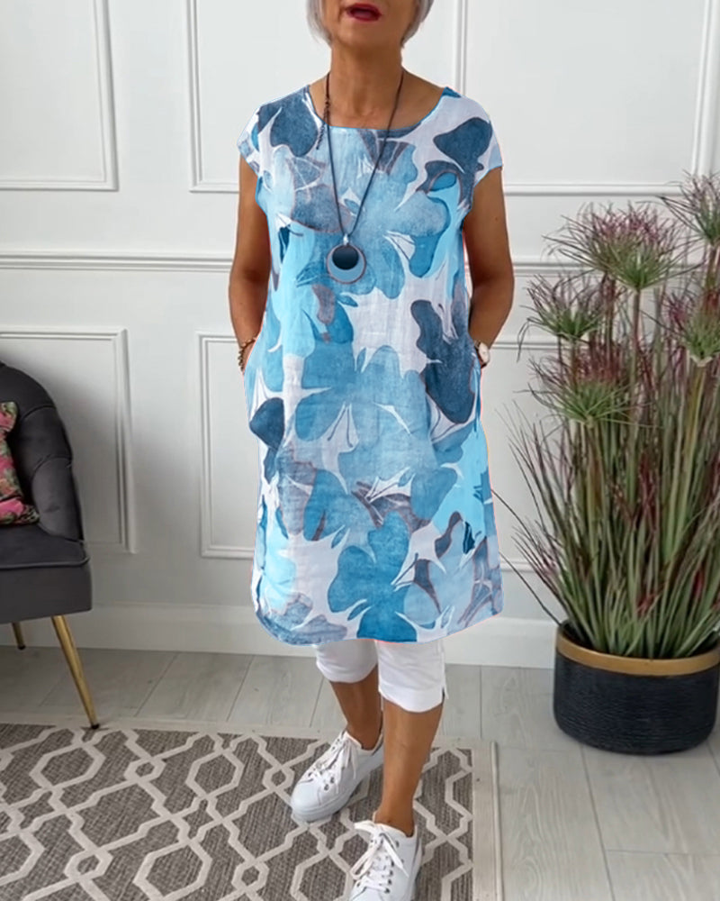 INGRID | CASUAL FLORAL DRESS