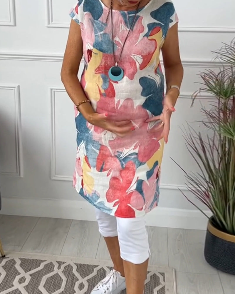 INGRID | CASUAL FLORAL DRESS