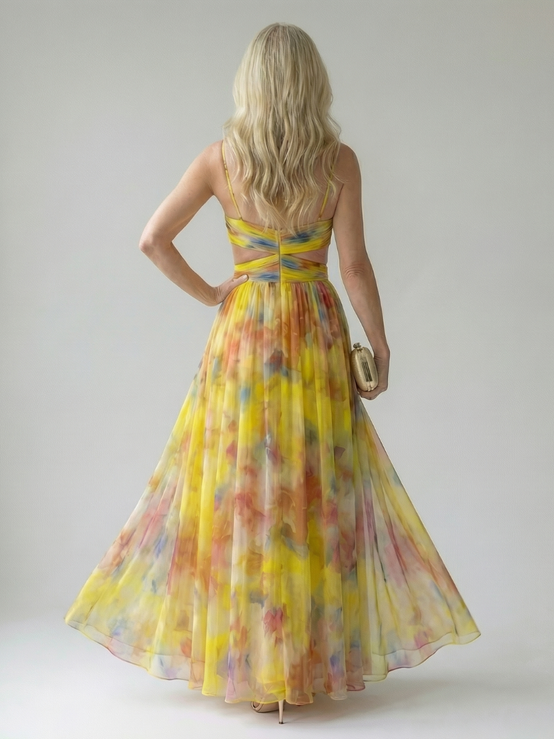 Valencia Sunset Maxi Dress