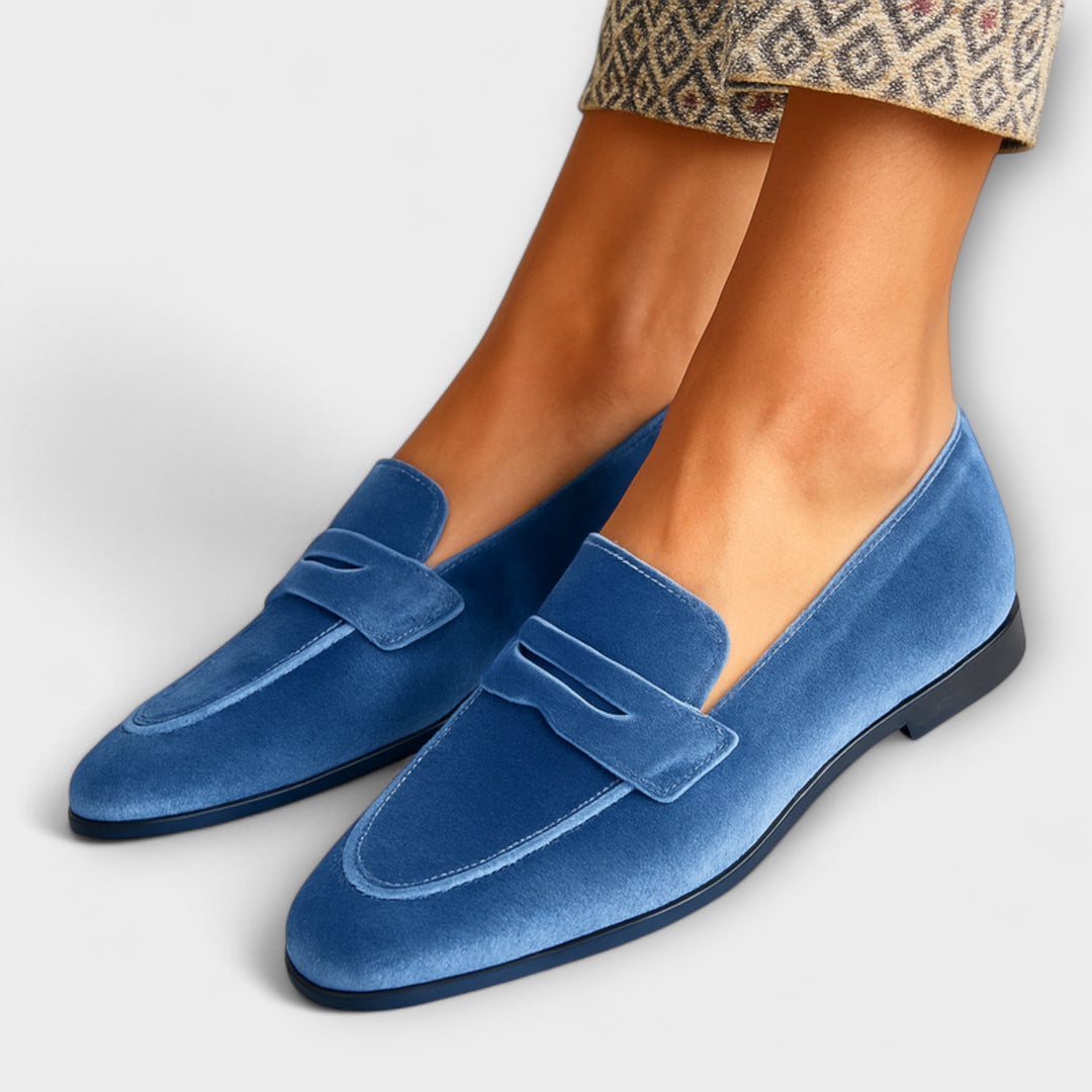 Louise™ Soft Velvet Moccasin
