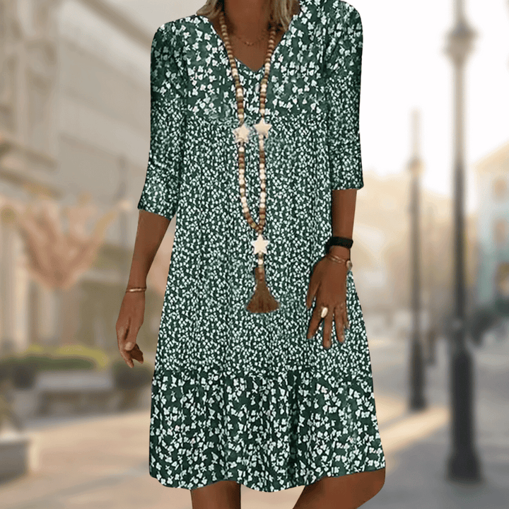 JUNE | ELEGANT PRINTED DRESS
