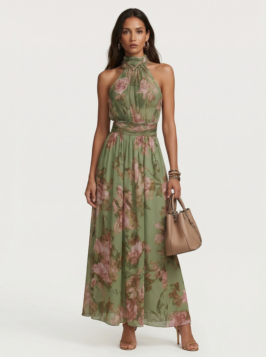 Aria Botanical Elegance Dress