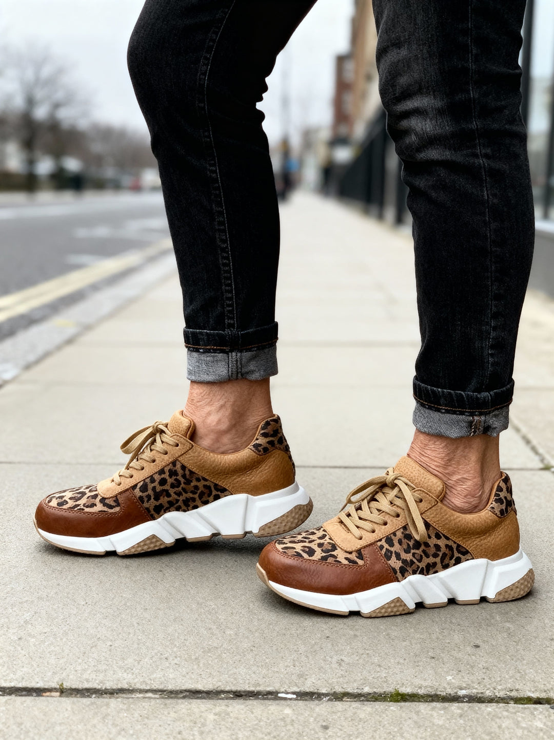 LEONA | LEOPARD PRINT SNEAKERS