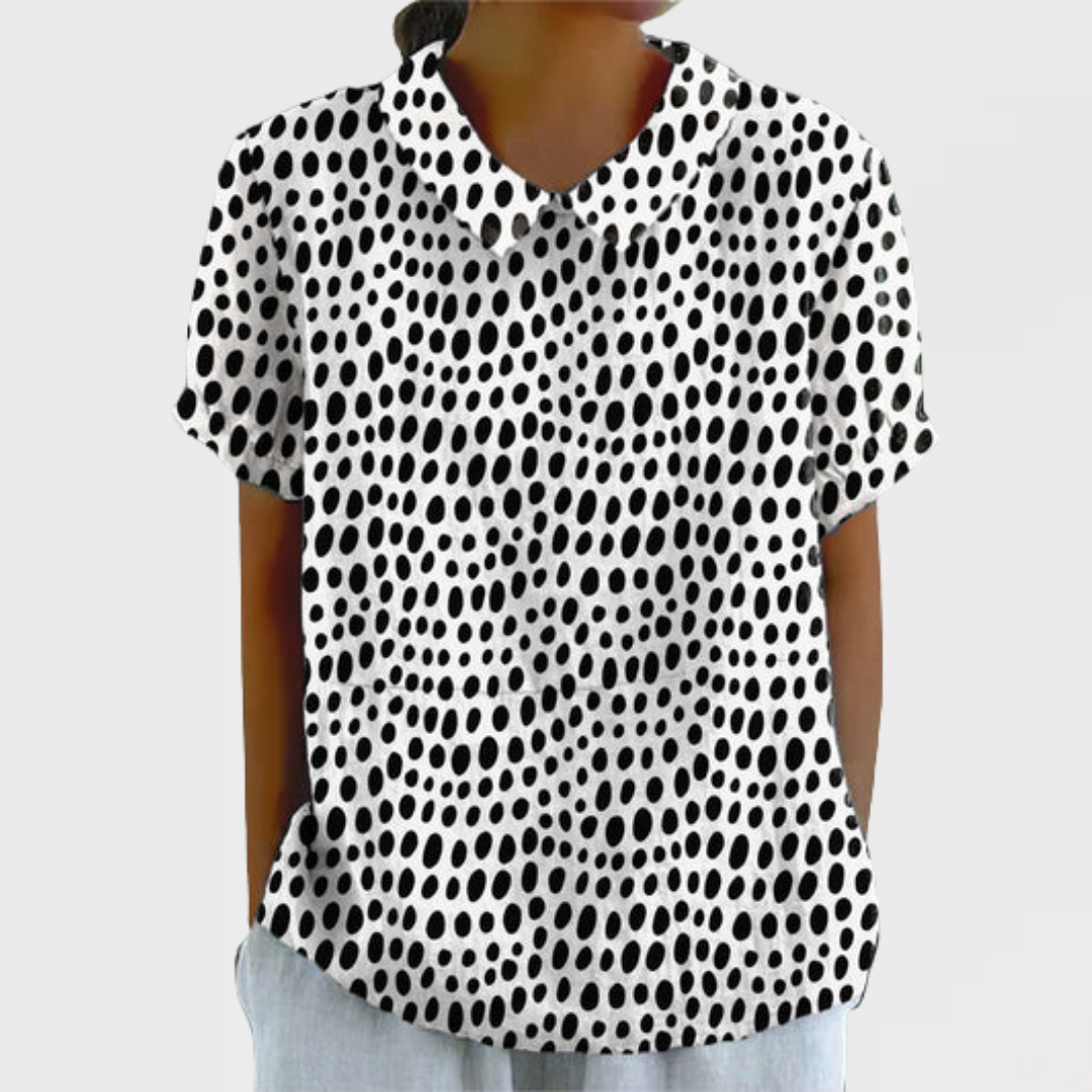 Lily | Polka Dot Print Blouse