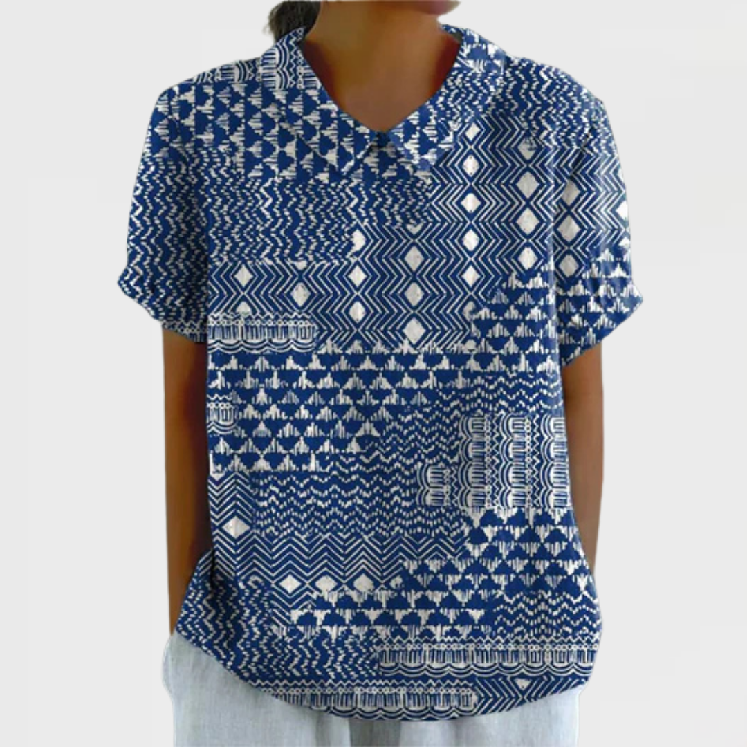 Zara | Tribal Print Blouse