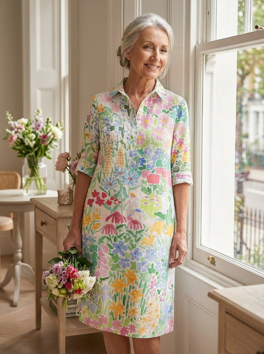 Leontine | Floral Day Dress