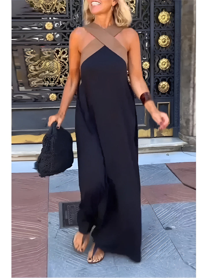 MIRANDA | CROSSOVER CUT DRESS